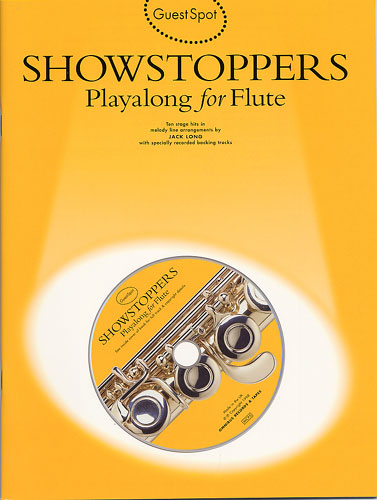 ALBUM - GUEST SPOT SHOWSTOPPERS PLAYALONG FLUTE (AB) -