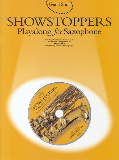 ALBUM - GUEST SPOT SHOWSTOPPERS PLAYALONG (+CD) (S) -