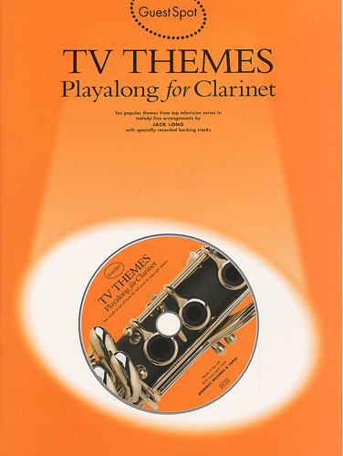 ALBUM - GUEST SPOT TV THEMES PLAYALONG (+CD) CL