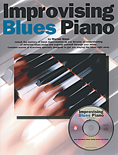 MANN M. - IMPROVISING BLUES PIANO (AB) (CD) -