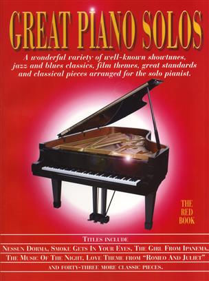 ALBUM - GREAT PIANO SOLOS (RED BOOK) -