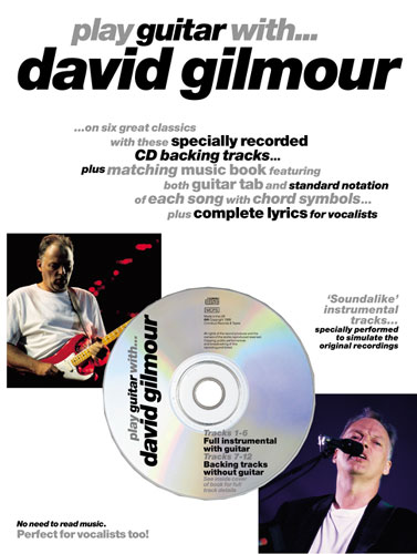 GILMOUR D. - PLAY GUITAR WITH (AB) (CD) -