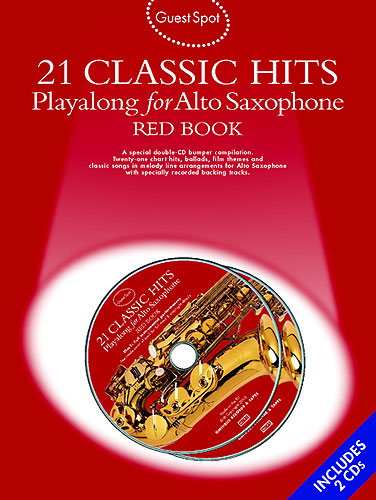 ALBUM - GUEST SPOT 21 CLASSIC HITS RED BOOK (+2CD)(SAXO) -