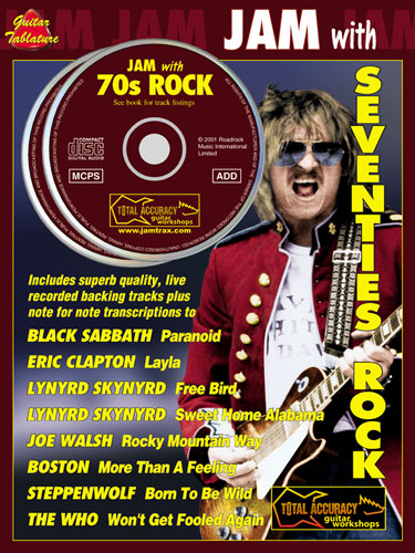 ALBUM - JAM WITH SEVENTIES ROCK (AB)(+CD) (TABLATURA) -