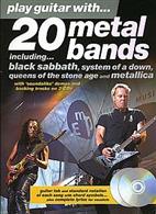 ALBUM - PLAY GUITAR WITH 20 METAL BANDS (TABLATURA) (+CD) -