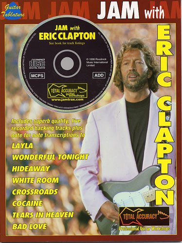 CLAPTON E. - JAM WITH ERIC CLAPTON (+CD) (TABLATURA) -