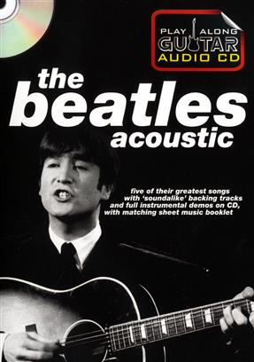 BEATLES - PLAY ALONG GUITAR AUDIO (ACUSTICA)CD + PARTITURA (TABLATURA)