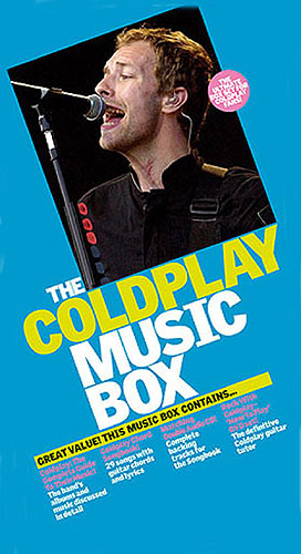 COLDPLAY- MUSIC BOOX (PARTITURA+CD+DVD)