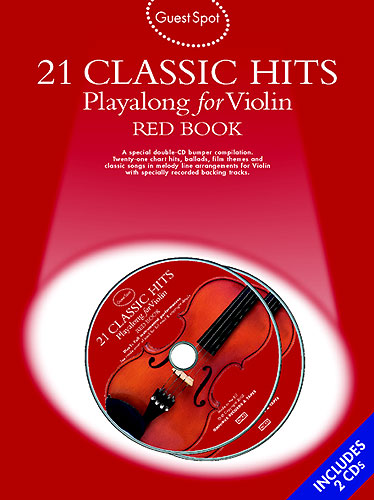 ALBUM - GEST SPOT 21 CLASSIC HITS RED BOOK (+2CD) -VIOLIN