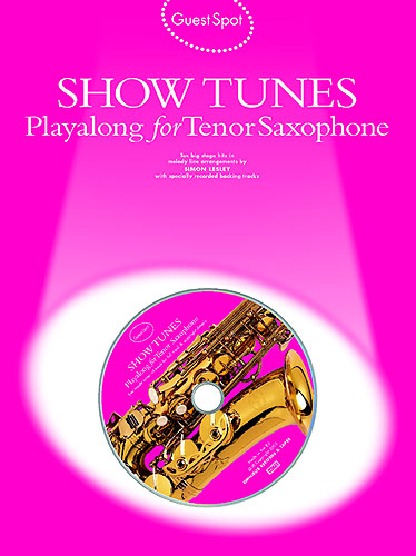 ALBUM - GUEST SPOT SHOW TUNES (+CD) SAX TENOR -