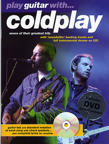 COLDPLAY- PLAY GUITAR WITH (CD+DVD)