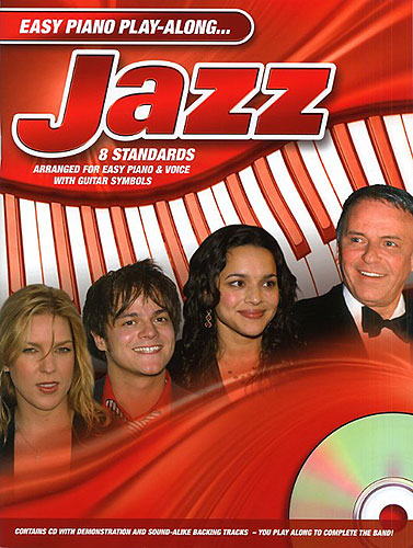 ALBUM - EASY PIANO PLAY ALONG JAZZ (8 STANDARDS)(+CD)