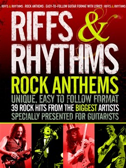 ALBUM - RIFFS & RHYTHMS ROCK ANTHEMS (TABLATURA)