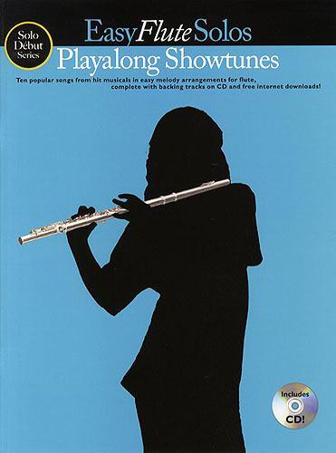 ALBUM - EASY FLUTE SOLOS PLAYALONG SHOWTUNES (+CD)