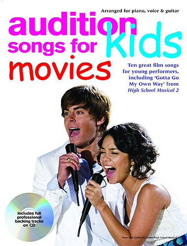 ALBUM - AUDITION SONGS FOR MOVIES KIDS +CD