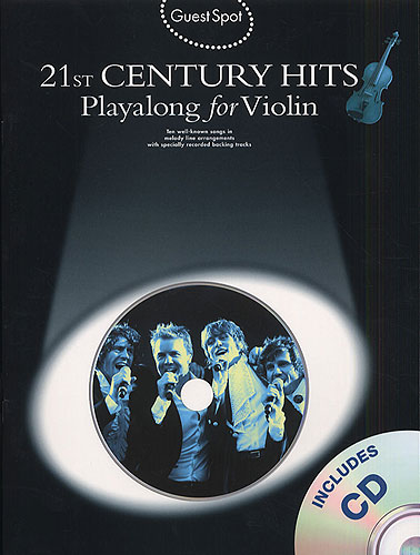 ALBUM - GUES SPOT 21st CENTURY HITS VIOLIN +CD