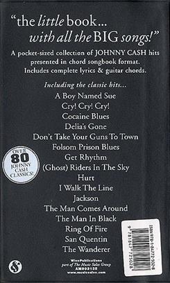CASH J. - LITTLE BLACK SONGBOOK (LETRAS CON ACORDES) 2