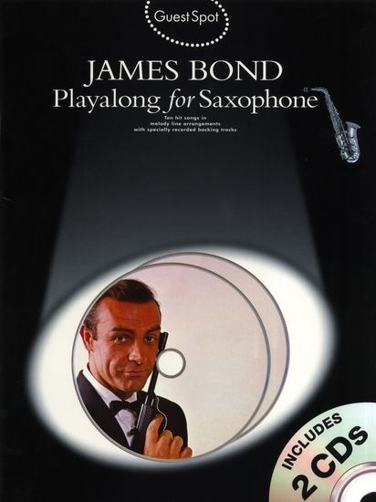 JAMES BOND GUEST SPOT SAXOPHONE +2CD