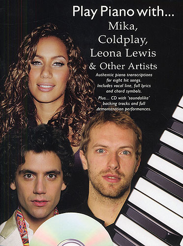 ALBUM- PLAY PIANO WITH MIKA ,COLDPLAY ,LEONA LEWIS & OTHER +CD