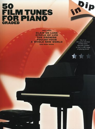 ALBUM - FILM TUNES GRADED (50) PIANO