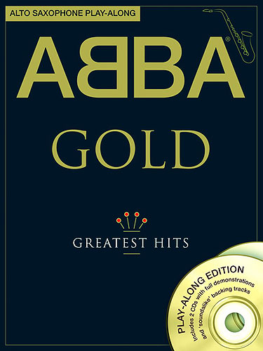 ABBA - GOLD (GREATS HITS) SAXOFON ALTO PLAYALONG +2CD
