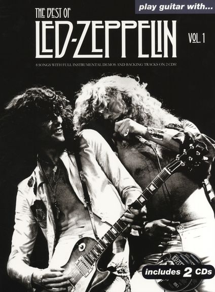 LED ZEPPELIN - PLAY GUITAR WITH V.1 THE BEST +CD (TABLATURA)