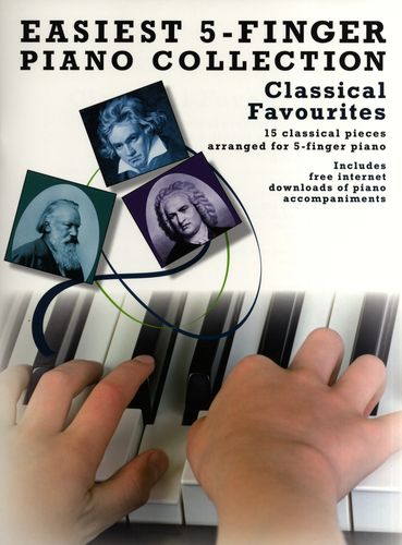 ALBUM - EASIEST 5 FINGER COLLECTION  CLASSICAL FAVOUTITES (15 HITS)