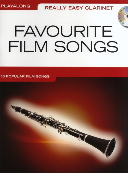 ALBUM - FAVOURITE FILM SONGS REALLY EASY CLARINET +CD