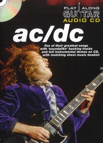 AC/DC - PLAY ALONG GUITAR AUDIO CD + PARTITURA (TABLATURA)