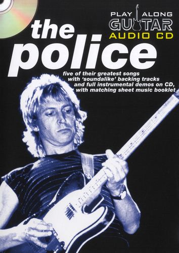 POLICE - PLAY ALONG GUITAR AUDIO CD + PARTITURA (TABLATURA)