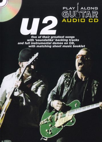 U2 - PLAY ALONG GUITAR AUDIO CD + PARTITURA (TABLATURA)