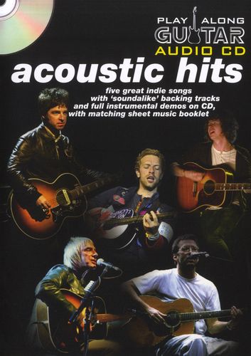 ALBUM - ACOUSTIC HITS PLAY ALONG GUITAR AUDIO CD + PARTITURA (TABLATURA)