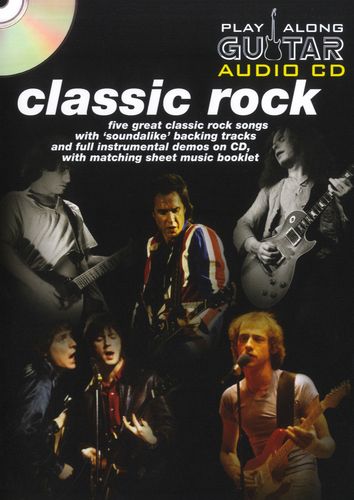 ALBUM - CLASSIC ROCK PLAY ALONG GUITAR AUDIO CD + PARTITURA (TABLATURA)