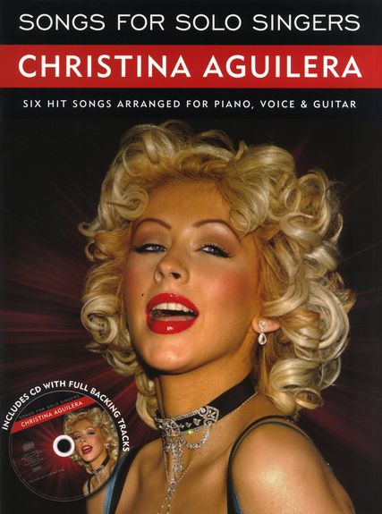 AGUILERA C. SONGS FOR SOLO SINGERS +CD