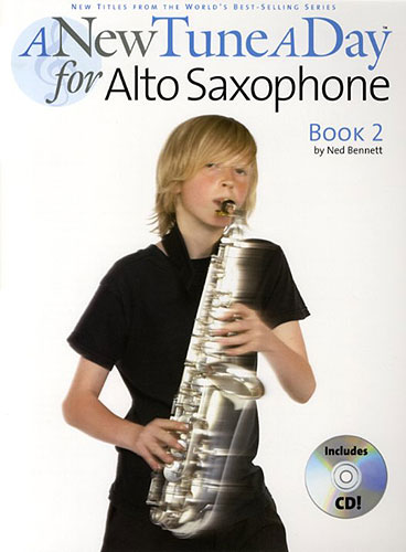 BENNET N. - A NEW TUNE A DAY FOR ALTO SAXOPHONE V.2 (+CD)