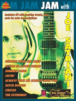 SATRIANI J. - JAM WITH (+CD)  (TABLATURA) -