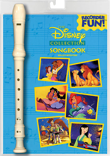 DISNEY W. - COLLECTION SONGBOOK RECORDER FUN + FLAUTA