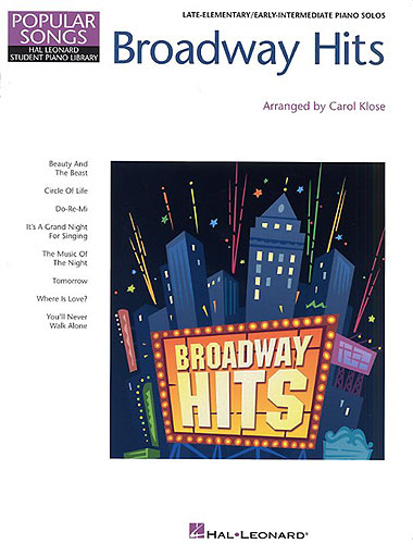 BROADWAY HITS POPULAR SONGS