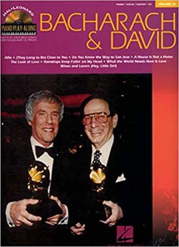 BACHARACH & DAVID-  PIANO PLAY ALONG V.32  (8 BEST SONGS) +CD