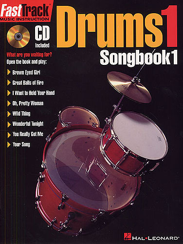 ALBUM. - FAST TRACK DRUMS 1 SONGBOOK 1+ CD
