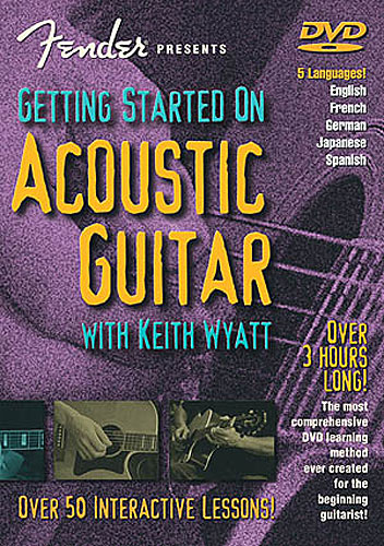WYATT K. - GETTING STARTED ON ACOUSTIC GUITAR (DVD) ESPAÑOL