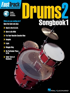 ALBUM - FAST TRACK DRUMS V.2 SONGBOOK 1  (AB)(CD) -
