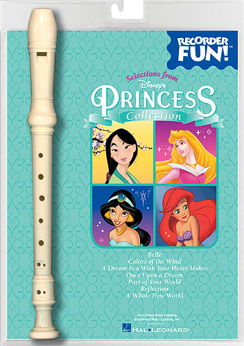 DISNEY W. - PRINCESS COLLECTION RECORDER FUN + FLAUTA