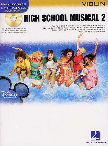 HIGH SCHOOL MUSICAL (VIOLIN) V.2 ORIGINAL MOVIE +CD