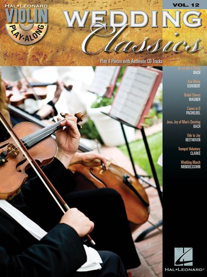ALBUM - WEDDING CLASSICS (BODAS) V.12 (+ AUDIO DESCARGABLE) VIOLIN