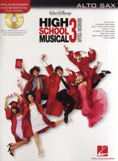 HIGH SCHOOL MUSICAL V.3 SAX ALTO +CD