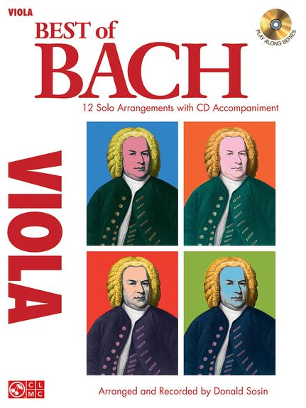 BACH J.S.- BEST OF (VIOLA) + CD