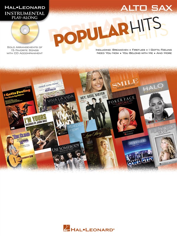 ALBUM - POPULAR HITS +CD SAXO ALTO (PLAY ALONG)