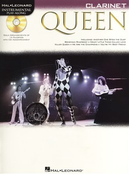 QUEEN - THE BEST PLAY ALONG CLARNETE +CD