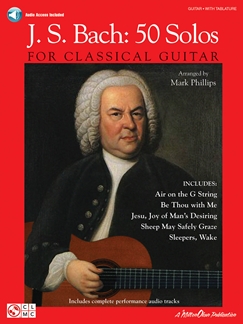 BACH J.S. - 50 SOLOS FOR CLASSICAL GUITAR +CD